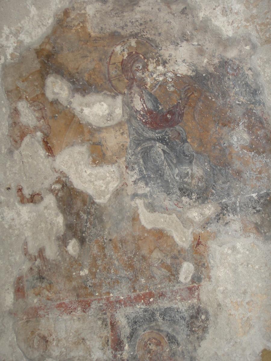 Верхний храм (Верхняя Цамбика), интерьер и убранство. Монастырь Богородицы Цамбика, Архангелос (Южные Эгейские острова (Περιφέρεια Νοτίου Αιγαίου), Греция)