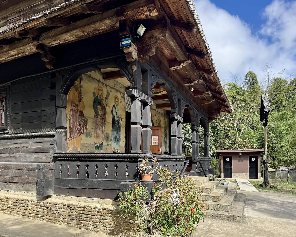 Входная лоджия, архитектурные детали. Церковь Константина и Елены, Каракас (Венесуэла, Прочие страны)