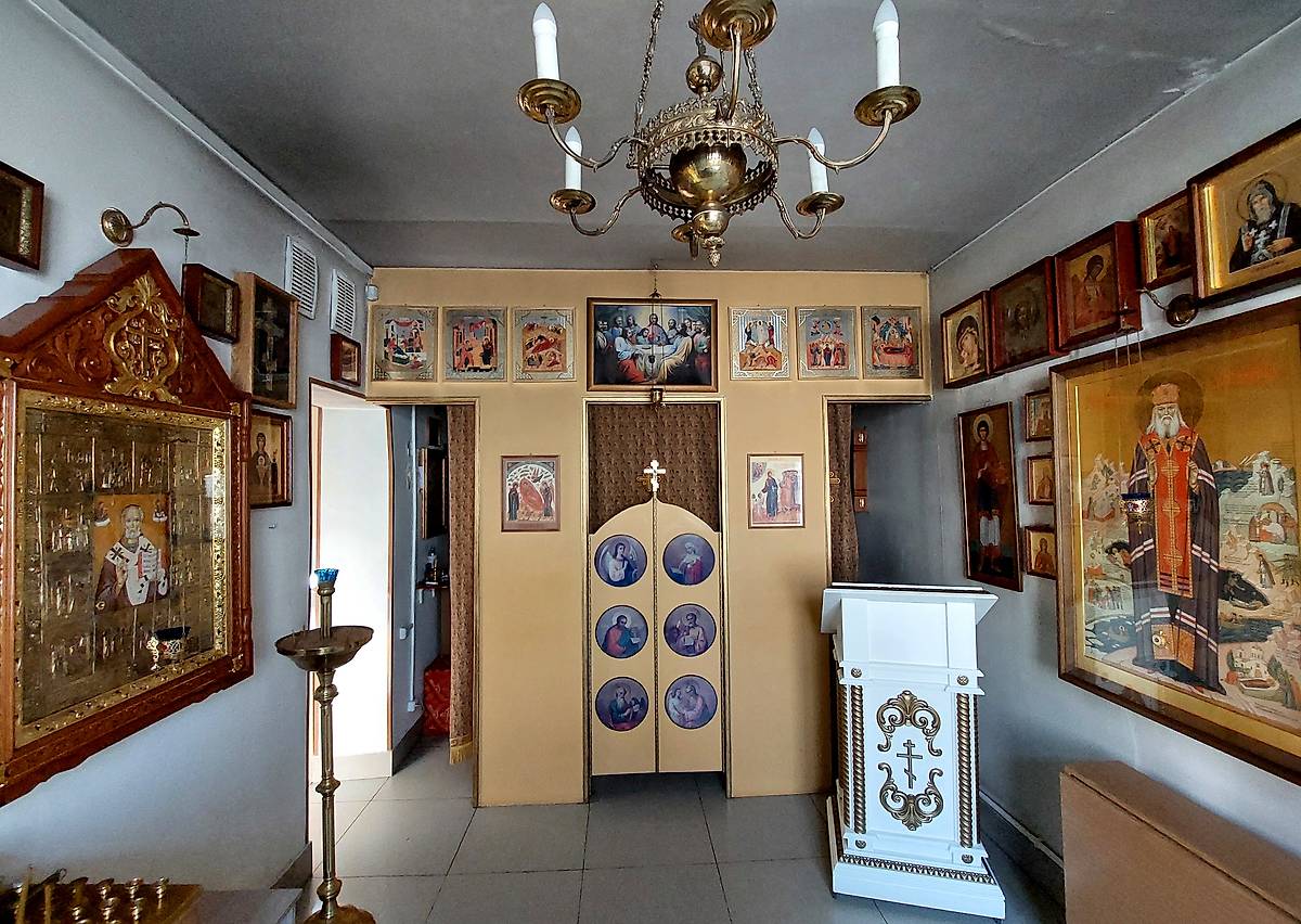 интерьер и убранство. Церковь Луки (Войно-Ясенецкого), Красногвардейский район (Санкт-Петербург, г. Санкт-Петербург)