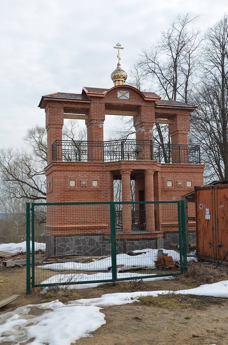 Звонница, дополнительная информация. Храм-часовня Николая Чудотворца, Колышево (Дзержинский район, Калужская область)