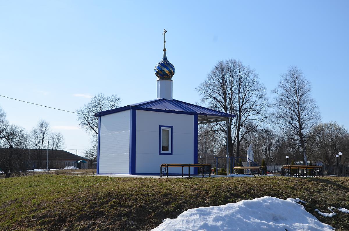 фасады. Часовня Георгия Победоносца, Никольское (поселение Никольское) (Дзержинский район, Калужская область)