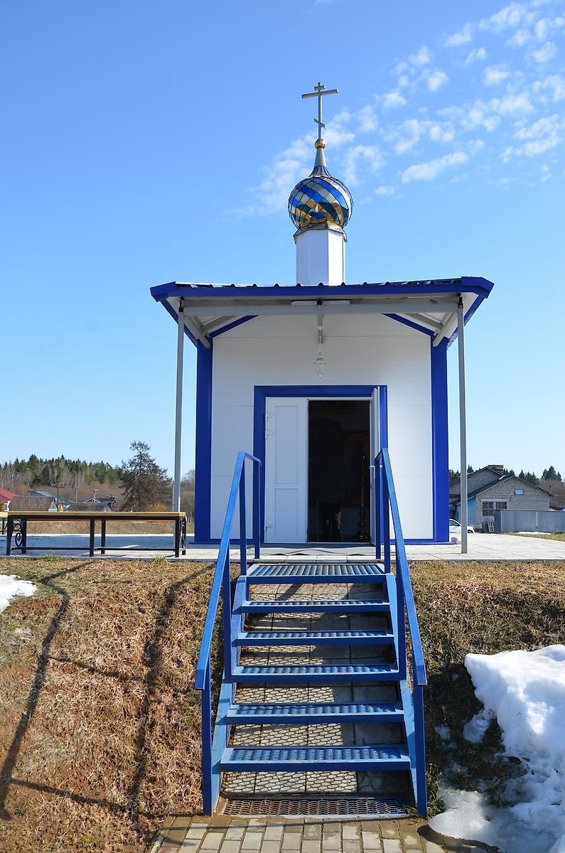 фасады. Часовня Георгия Победоносца, Никольское (поселение Никольское) (Дзержинский район, Калужская область)