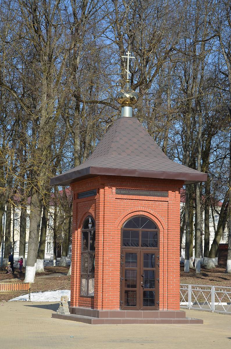 фасады. Часовня Георгия Победоносца, Медынь (Медынский район, Калужская область)