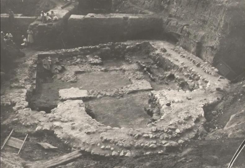 Фото с сайта "Минск, который мы потеряли": https://lostminsk.tilda.ws/firstchurch, архивная фотография. Замковая церковь, Минск (Минск, город, Беларусь, Минская область)