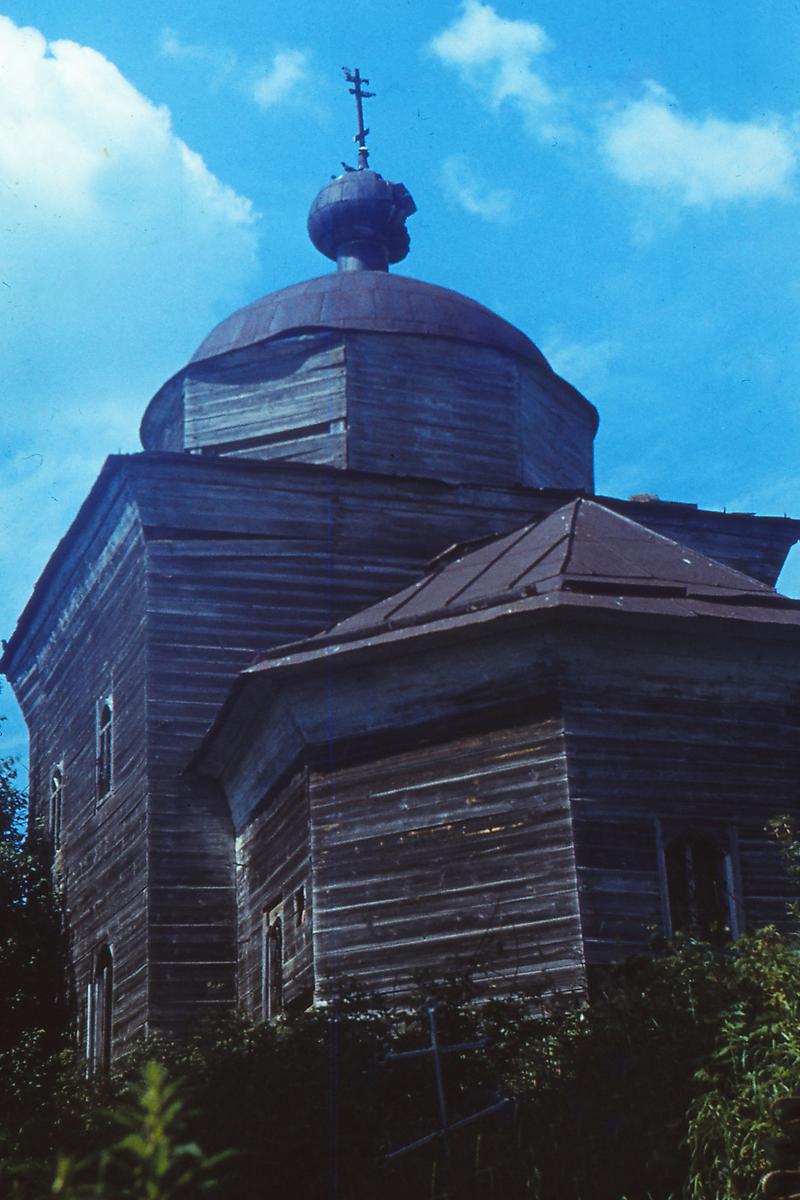 фасады. Церковь Николая Чудотворца, Горка (Тихвинский район, Ленинградская область)