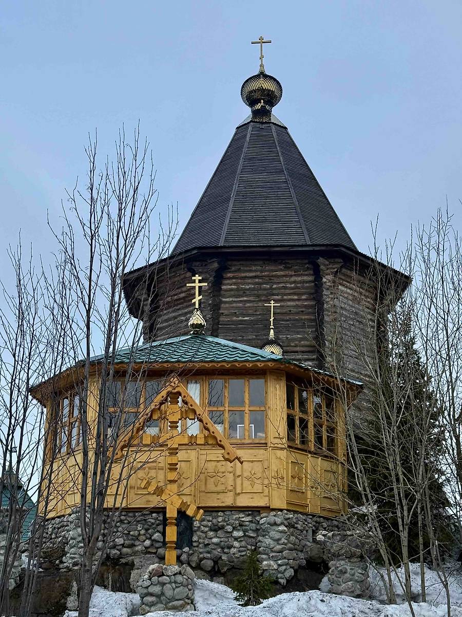 фасады. Троицкий Феодоритов Кольский мужской монастырь. Часовня в честь воинов-защитников Севера, Мурманск (Мурманск, город, Мурманская область)