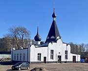 Церковь Успения Пресвятой Богородицы (новая) на Громовском старообрядческом кладбище, Вид с СЗ, Санкт-Петербург, Санкт-Петербург, г. Санкт-Петербург