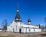 Церковь Успения Пресвятой Богородицы (новая) на Громовском старообрядческом кладбище, Вид с СЗ, Санкт-Петербург, Санкт-Петербург, г. Санкт-Петербург