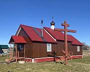 Церковь Николая Чудотворца, Вид с ЮЗ, Войсковицы, Гатчинский район, Ленинградская область