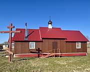 Церковь Николая Чудотворца, Южный фасад, Войсковицы, Гатчинский район, Ленинградская область