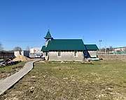 Церковь Николая Чудотворца, Трапезная, вид от храма, Войсковицы, Гатчинский район, Ленинградская область