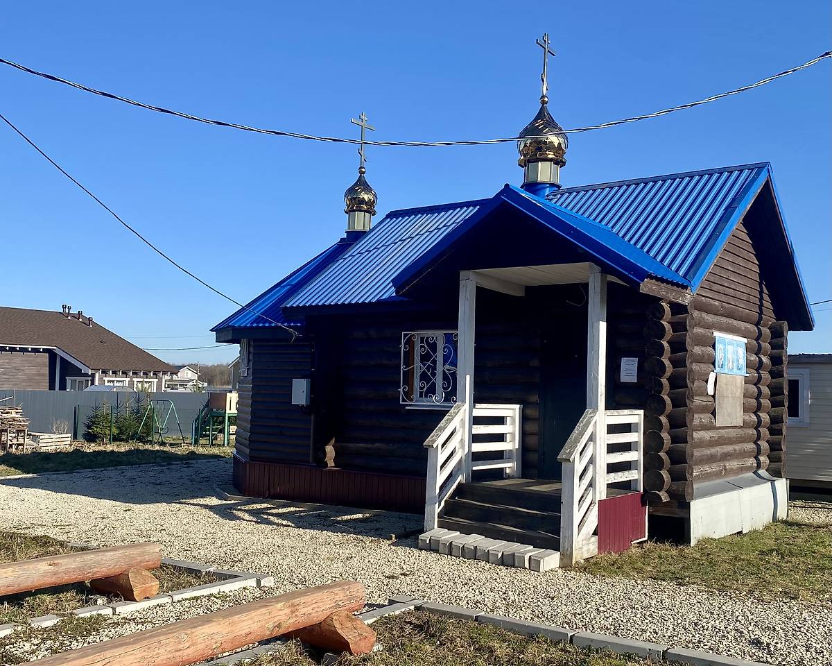 Северный фасад, фасады. Церковь Толгской иконы Божией Матери, Трудовик (Ломоносовский район и г. Сосновый Бор, Ленинградская область)