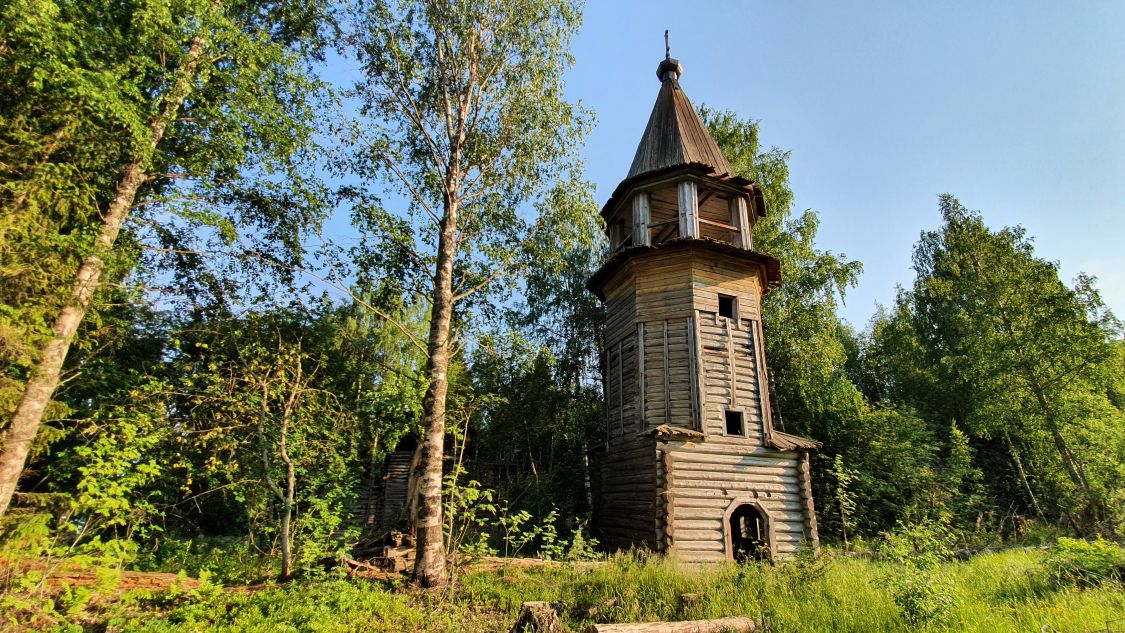 фасады. Колокольня Лукостровского погоста, Лукостровская, урочище (Пудожский район, Республика Карелия)