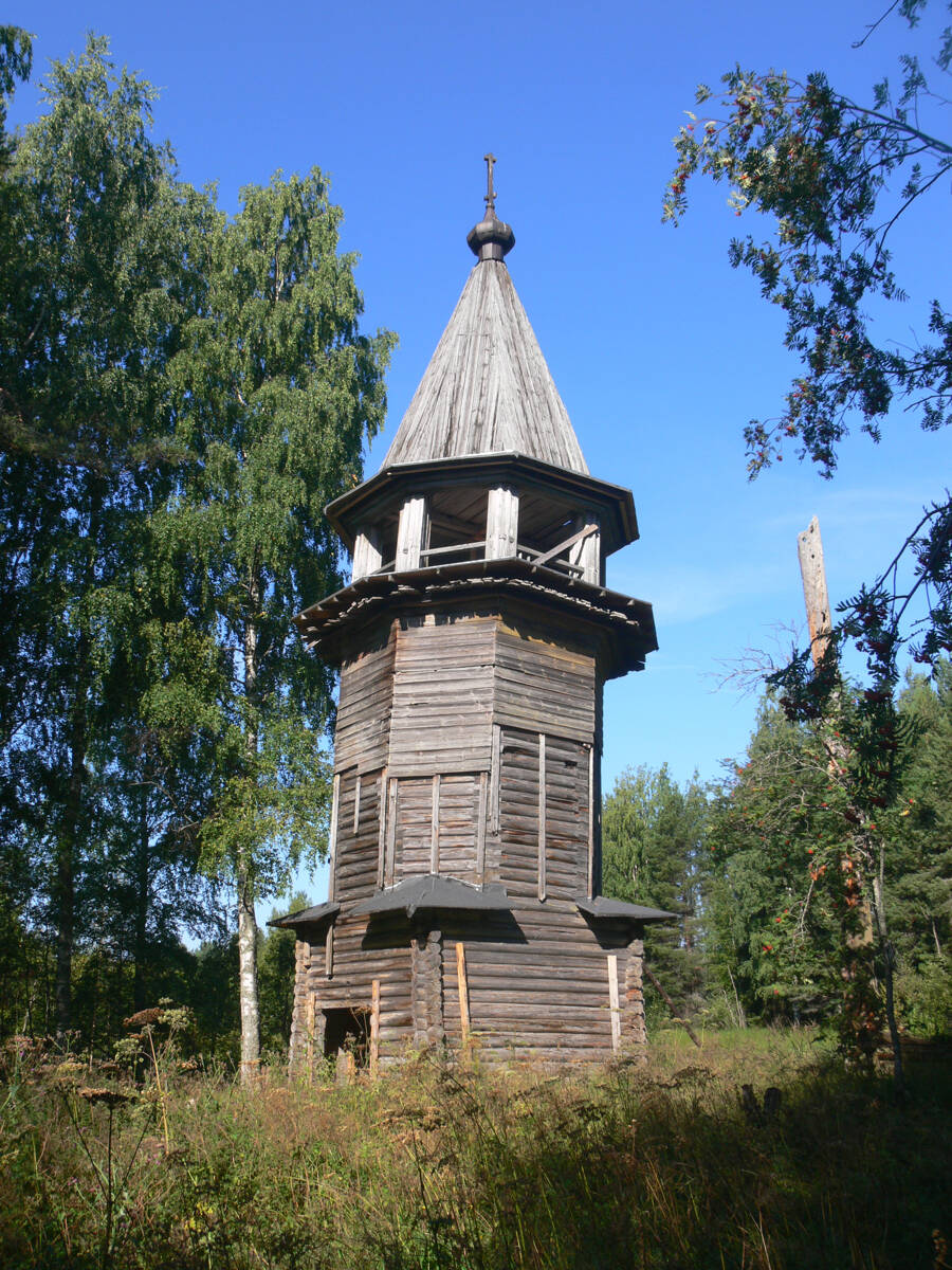 фасады. Колокольня Лукостровского погоста, Лукостровская, урочище (Пудожский район, Республика Карелия)