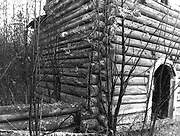 Колокольня Лукостровского погоста, Четверик колокольни. Фото из паспорта ОКН. , Лукостровская, урочище, Пудожский район, Республика Карелия