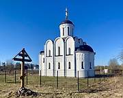 Церковь Царственных страстотерпцев, Вид с ЮВ, Войсковицы, деревня, Гатчинский район, Ленинградская область