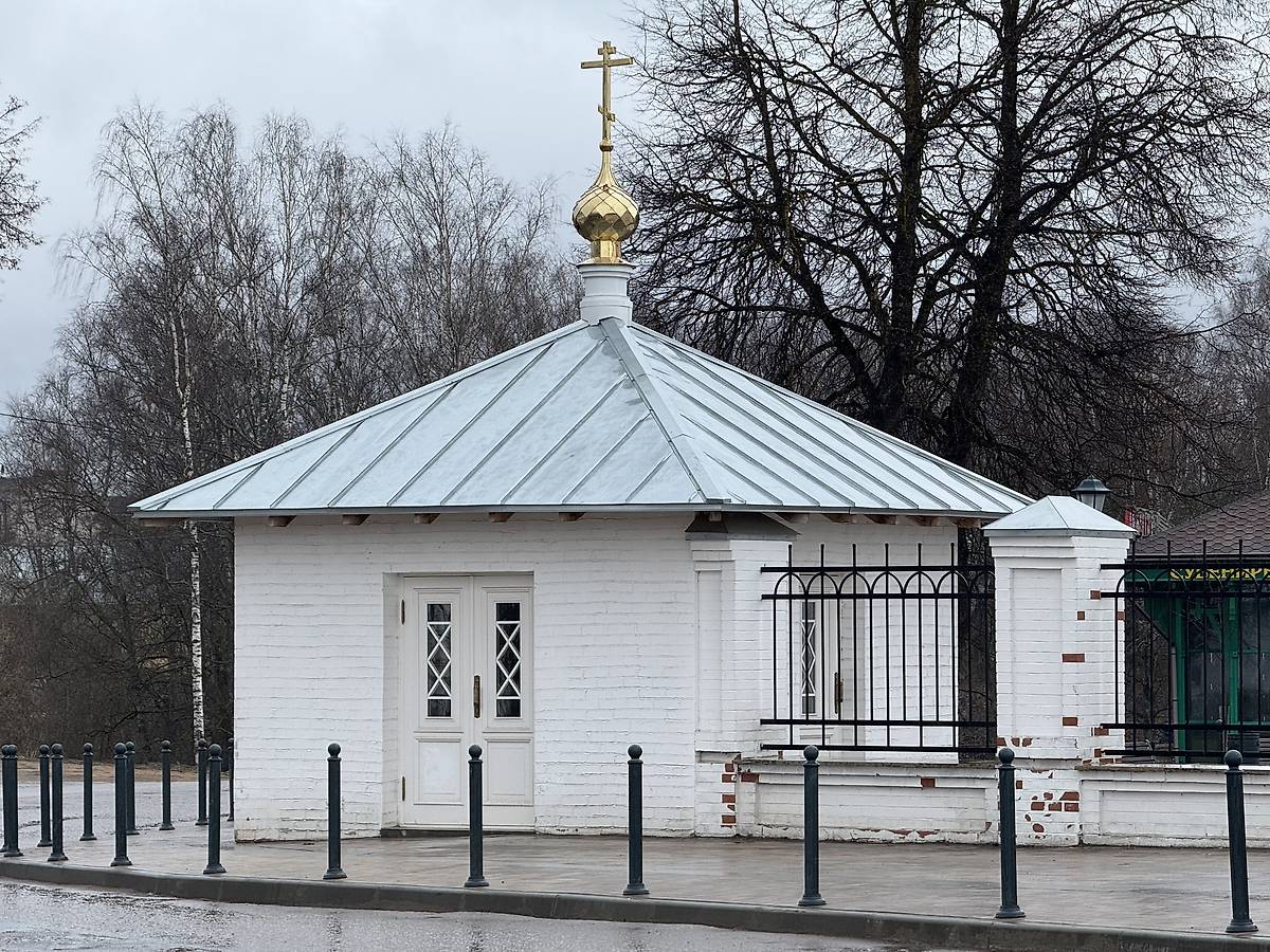 Вид с юго-запада, фасады. Часовня Илии Пророка, Устюжна (Устюженский район, Вологодская область)