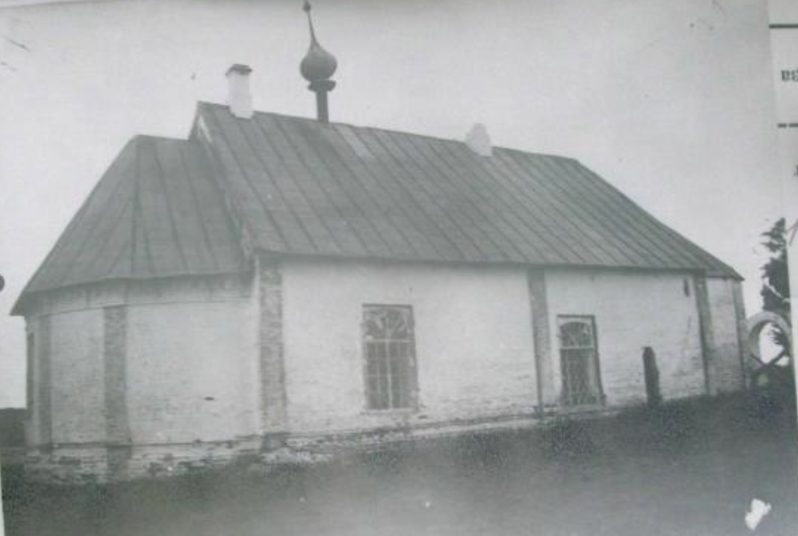 Георгиевская церковь. Начало XX в. https://vk.com/lampsuzdal?w=wall-206041553_2039, архивная фотография. Церковь Георгия Победоносца, Суздаль (Суздальский район, Владимирская область)