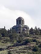 Крцанисский район. Неизвестная церковь на подъеме на Фаворскую гору (строящаяся)