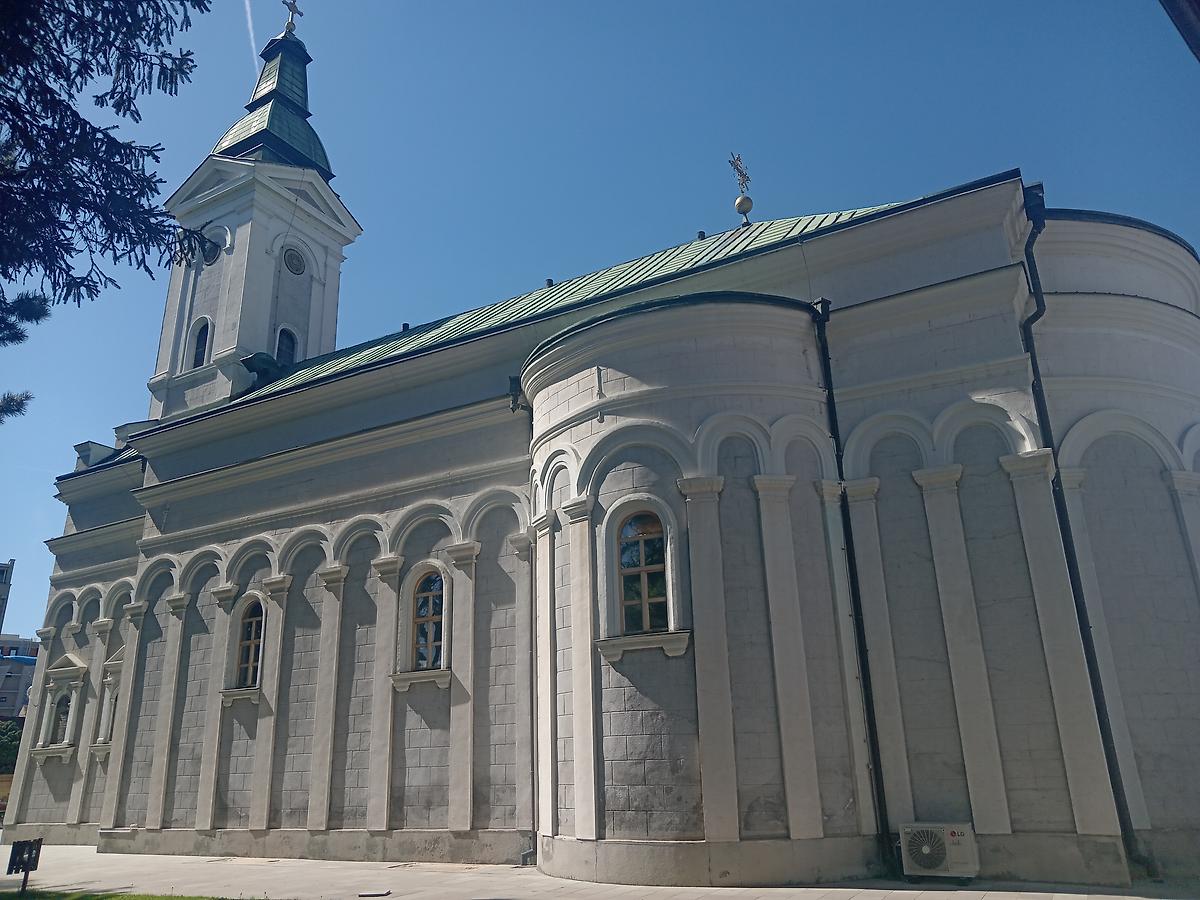 фасады. Церковь Покрова Пресвятой Богородицы, Валево (Колубарский округ, Сербия)