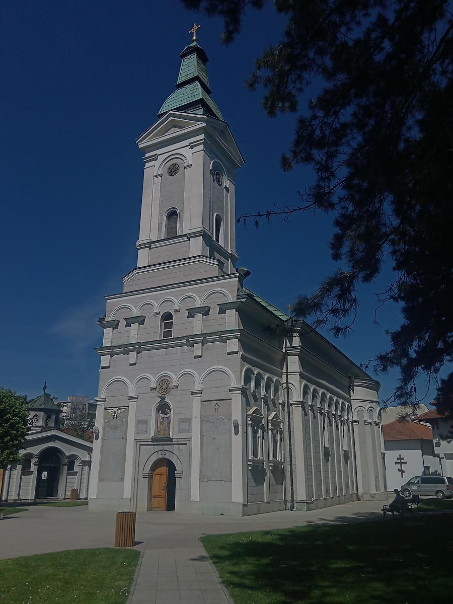 фасады. Церковь Покрова Пресвятой Богородицы, Валево (Колубарский округ, Сербия)
