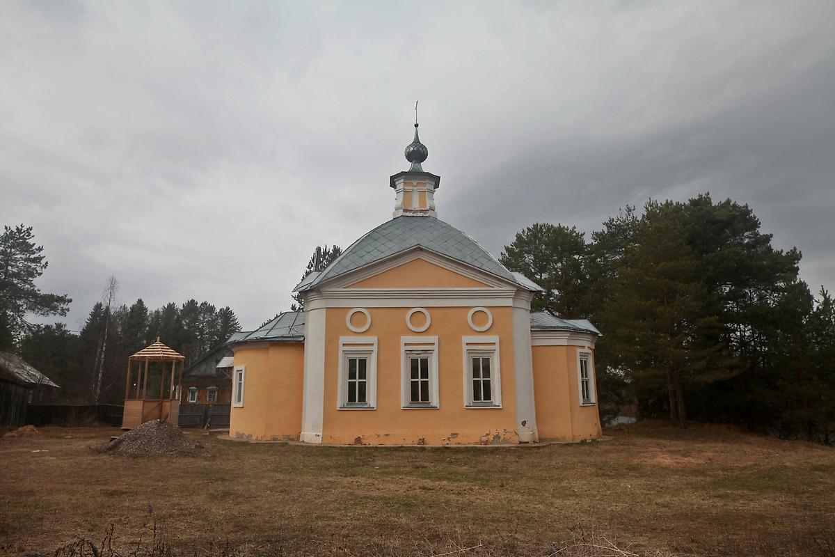 фасады. Церковь Николая Чудотворца, Илешево (Кологривский район, Костромская область)