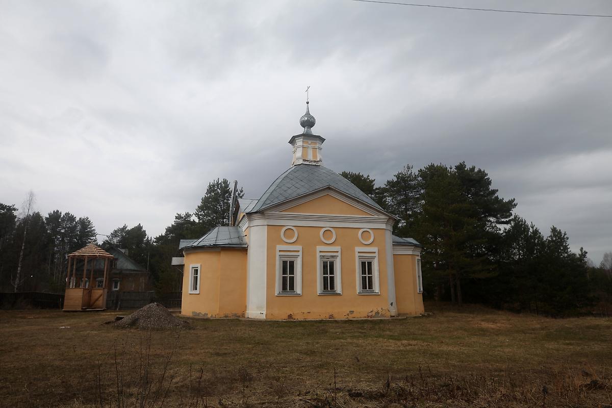 фасады. Церковь Николая Чудотворца, Илешево (Кологривский район, Костромская область)