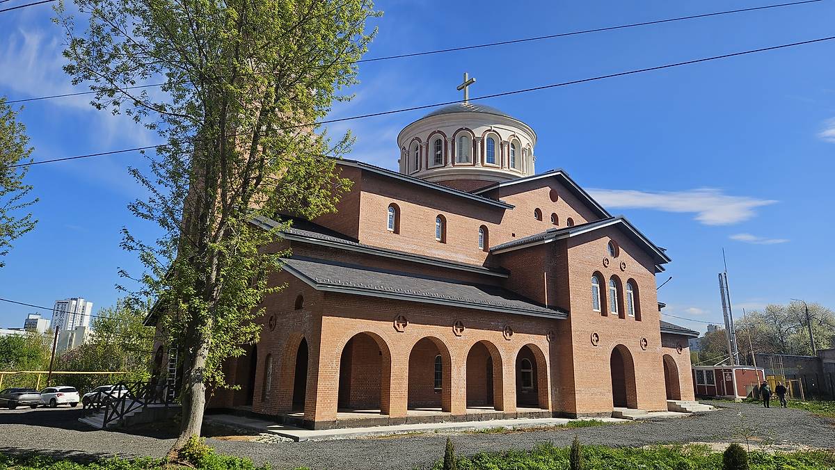 фасады. Собор Преображения Господня в Ботаническом саду, Самара (Самара, город, Самарская область)