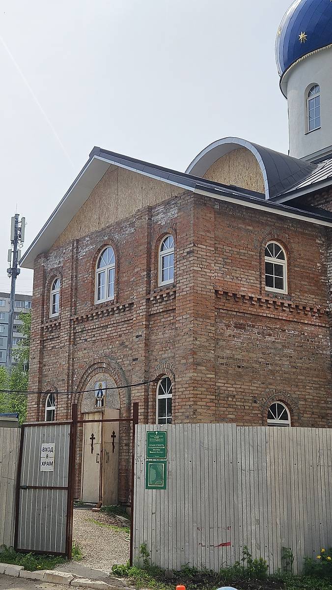 фасады. Церковь Владимирской иконы Божией Матери в Приволжском микрорайоне, Самара (Самара, город, Самарская область)