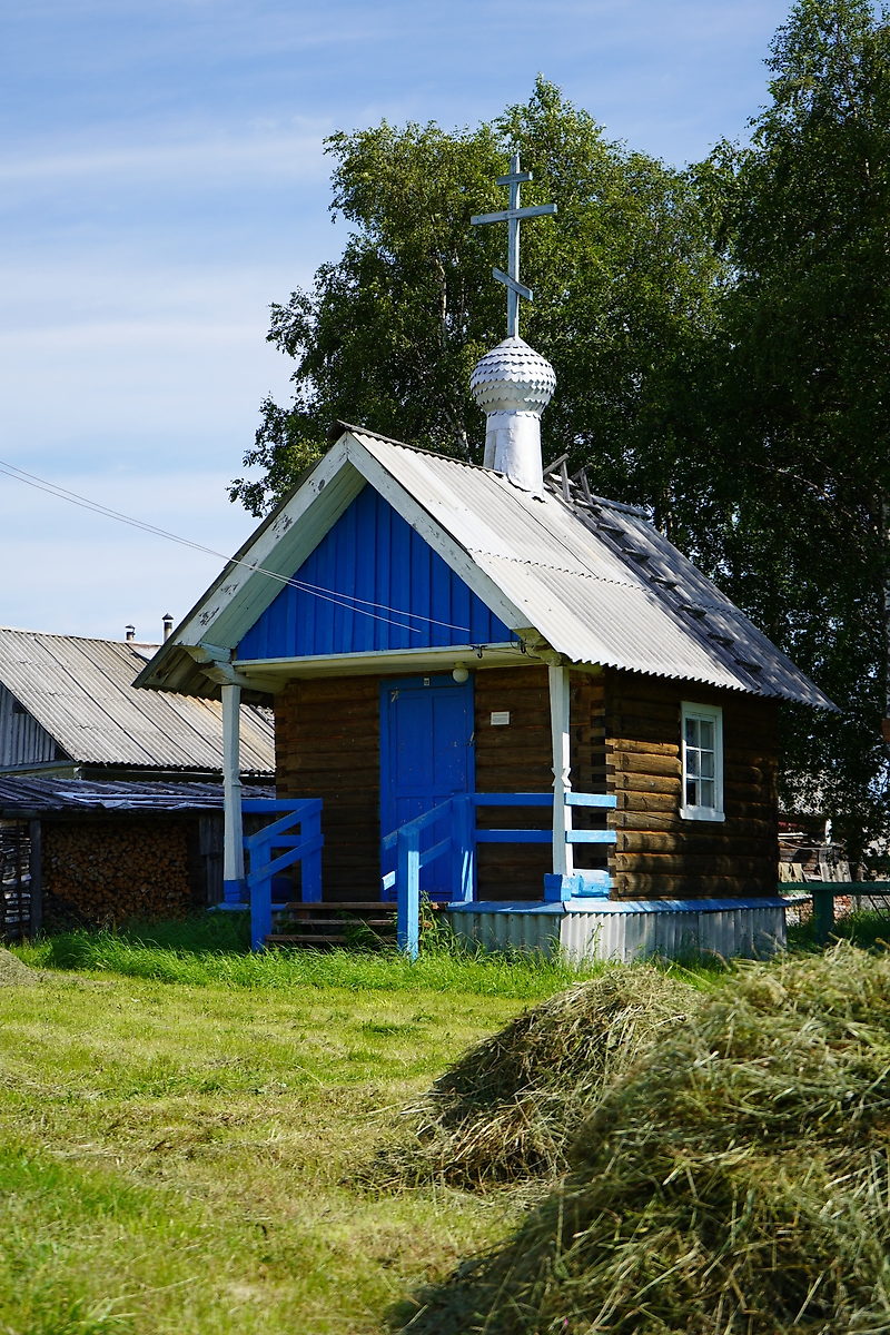 фасады. Часовня Илии пророка, Сафоново (Мезенский район, Архангельская область)