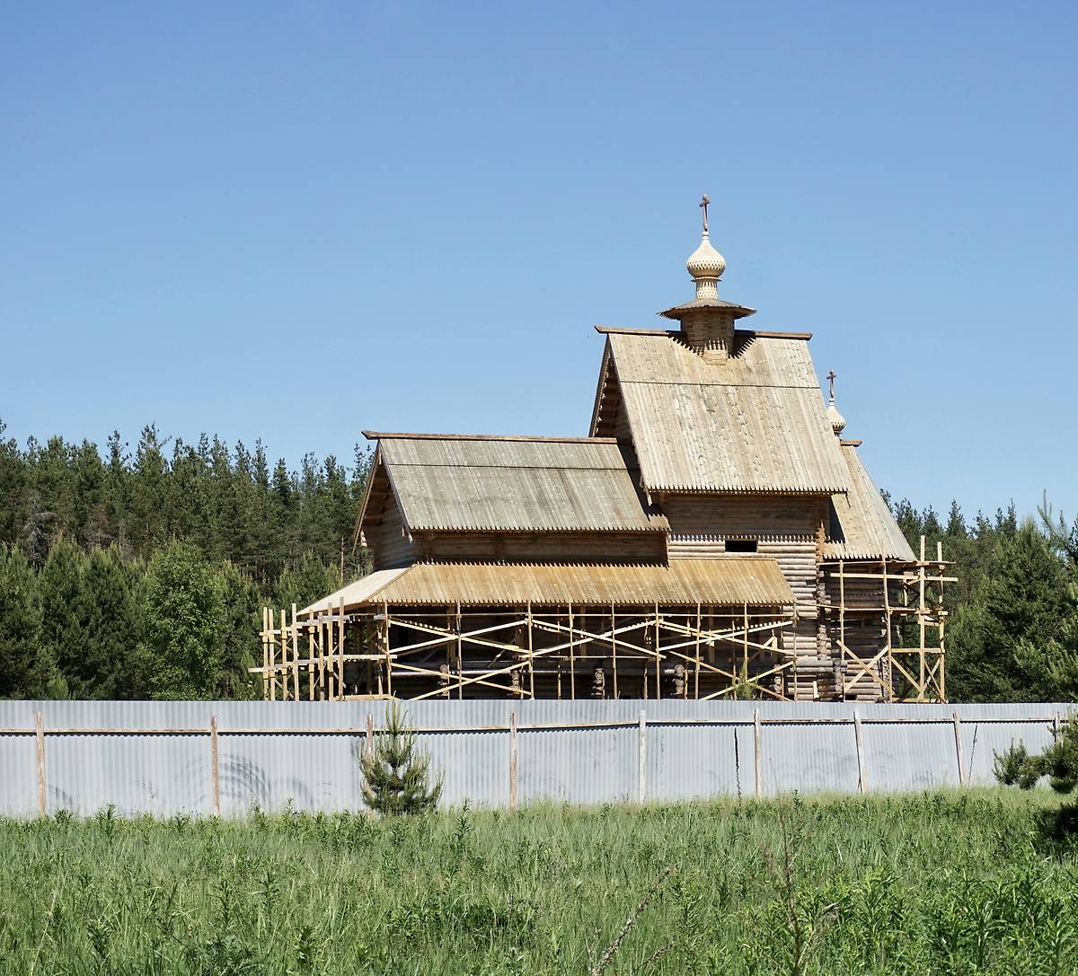 фасады. Церковь Николая Чудотворца, Рудне-Никитское (Орехово-Зуевский городской округ, Московская область)