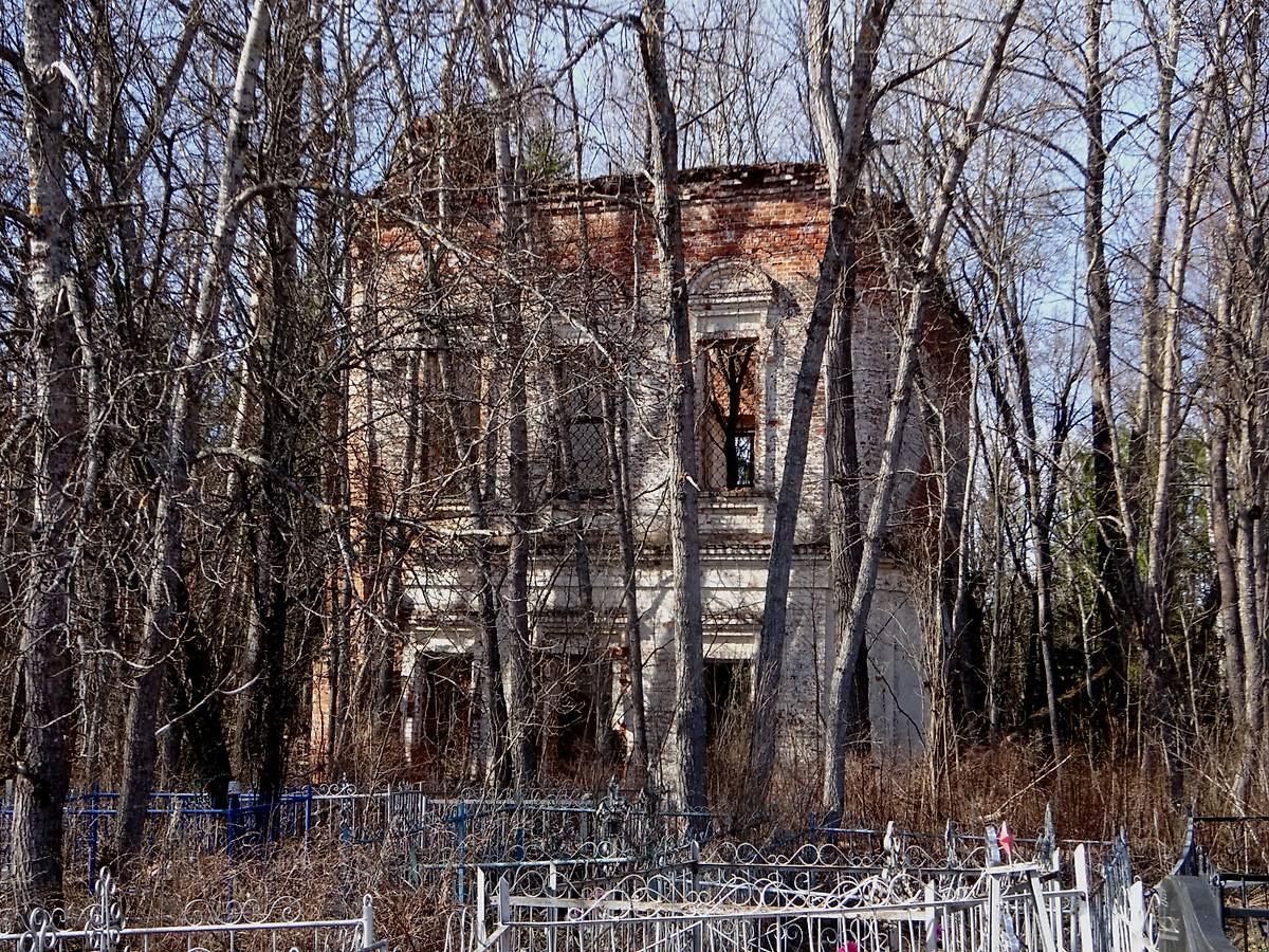 фасады. Церковь Николая Чудотворца, Горки, урочище (Сусанинский район, Костромская область)