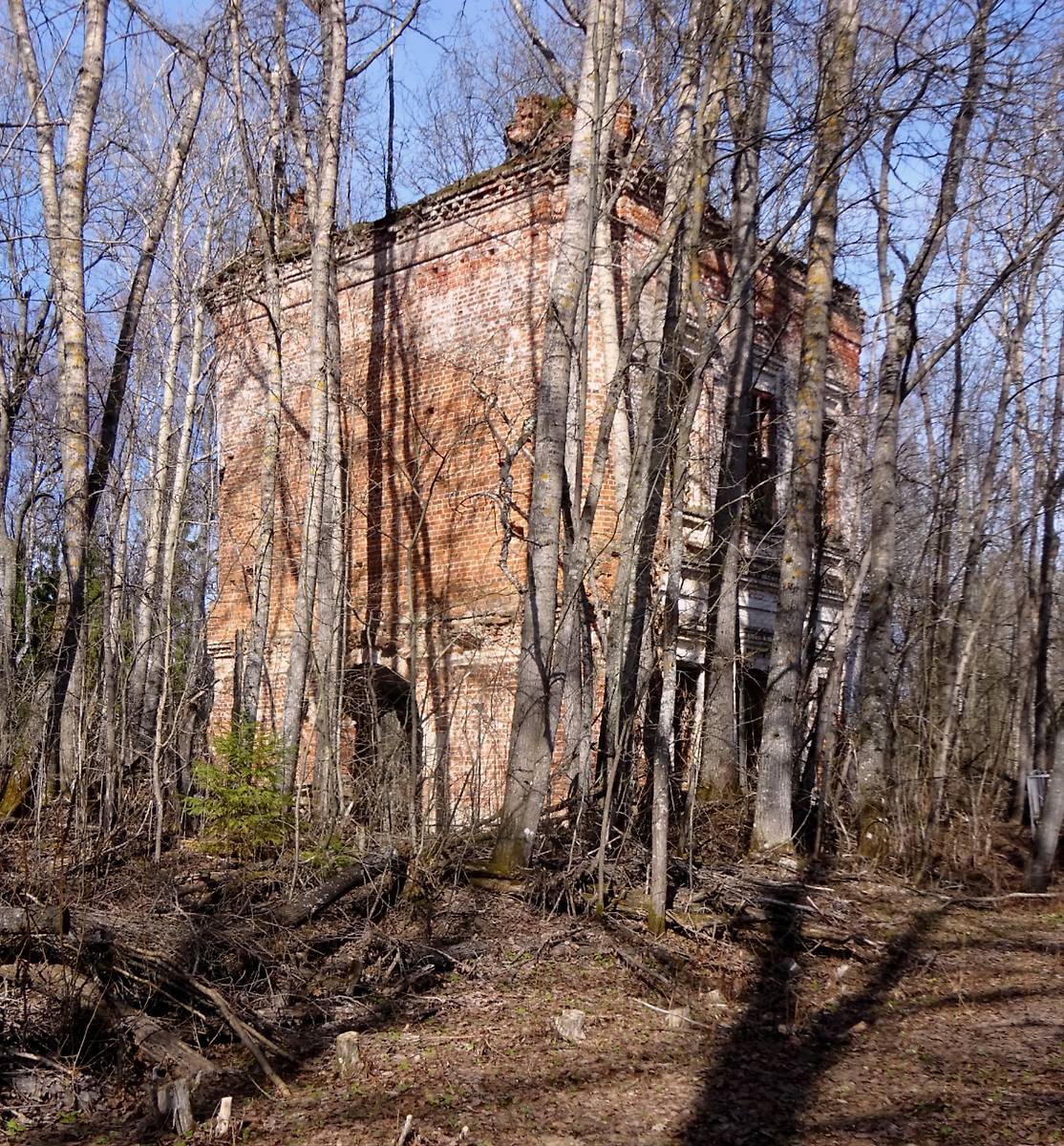 фасады. Церковь Николая Чудотворца, Горки, урочище (Сусанинский район, Костромская область)