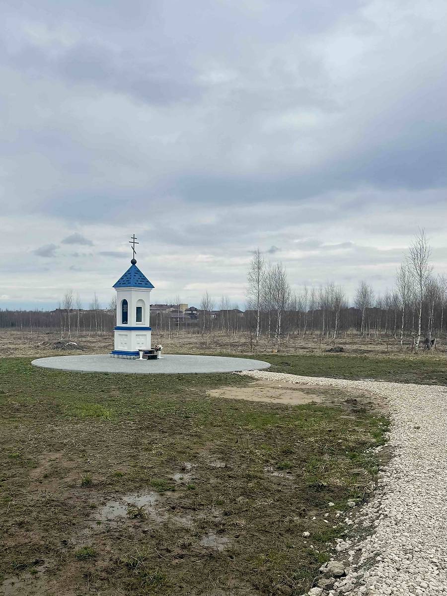 общий вид в ландшафте. Часовенный столб, Богородск (Богородский район, Нижегородская область)