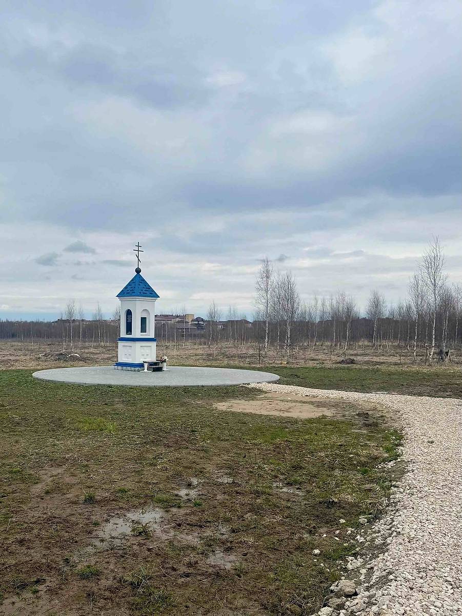 общий вид в ландшафте. Часовенный столб, Богородск (Богородский район, Нижегородская область)