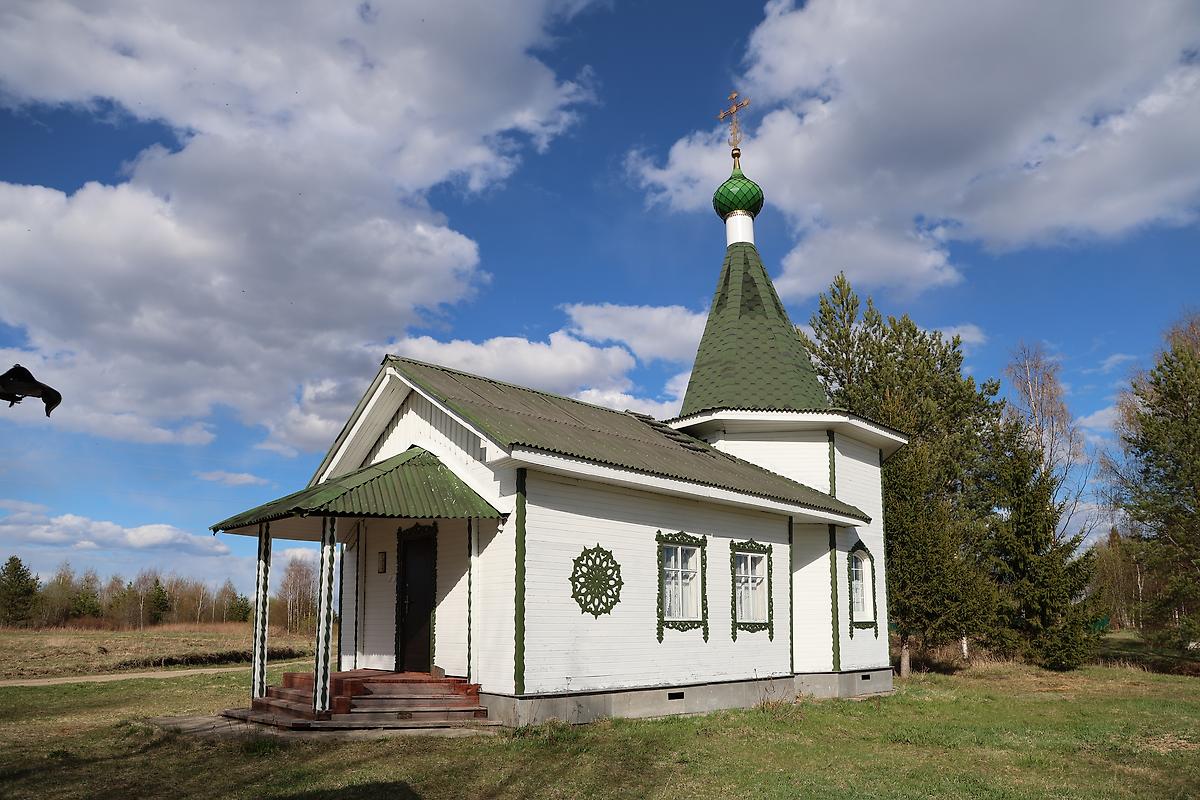 фасады. Часовня Петра и Февронии, Родионовская (Шенкурский район, Архангельская область)