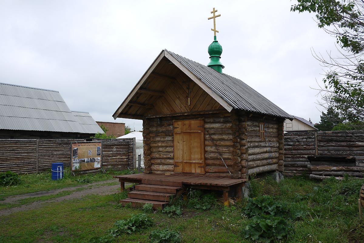 Вид с юго-запада, фасады. Часовня Троицы Живоначальной, Троицк (Троицкий район и г. Троицк, Челябинская область)