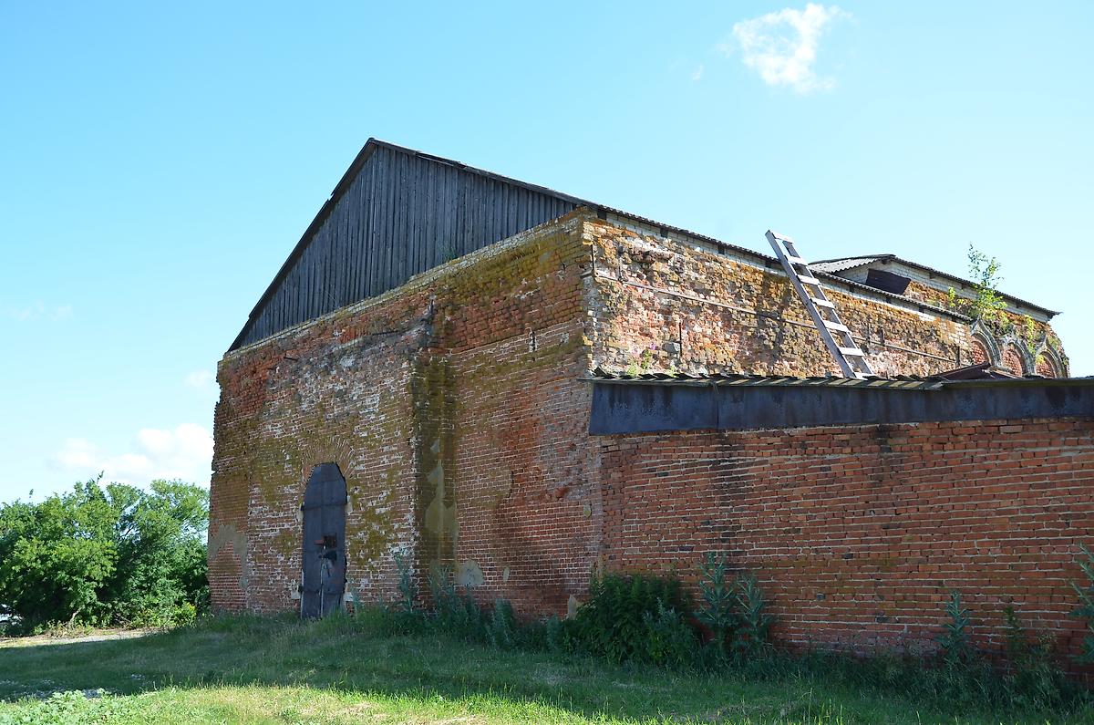 фасады. Церковь Введения во храм Пресвятой Богородицы, Топтыково (Чаплыгинский район, Липецкая область)