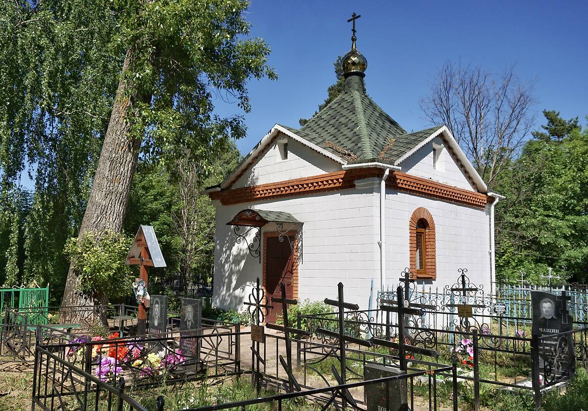 фасады. Часовня на кладбище, Знаменская (Егорьевский городской округ, Московская область)