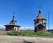 Норильск. Успения Пресвятой Богородицы на городском кладбище, церковь