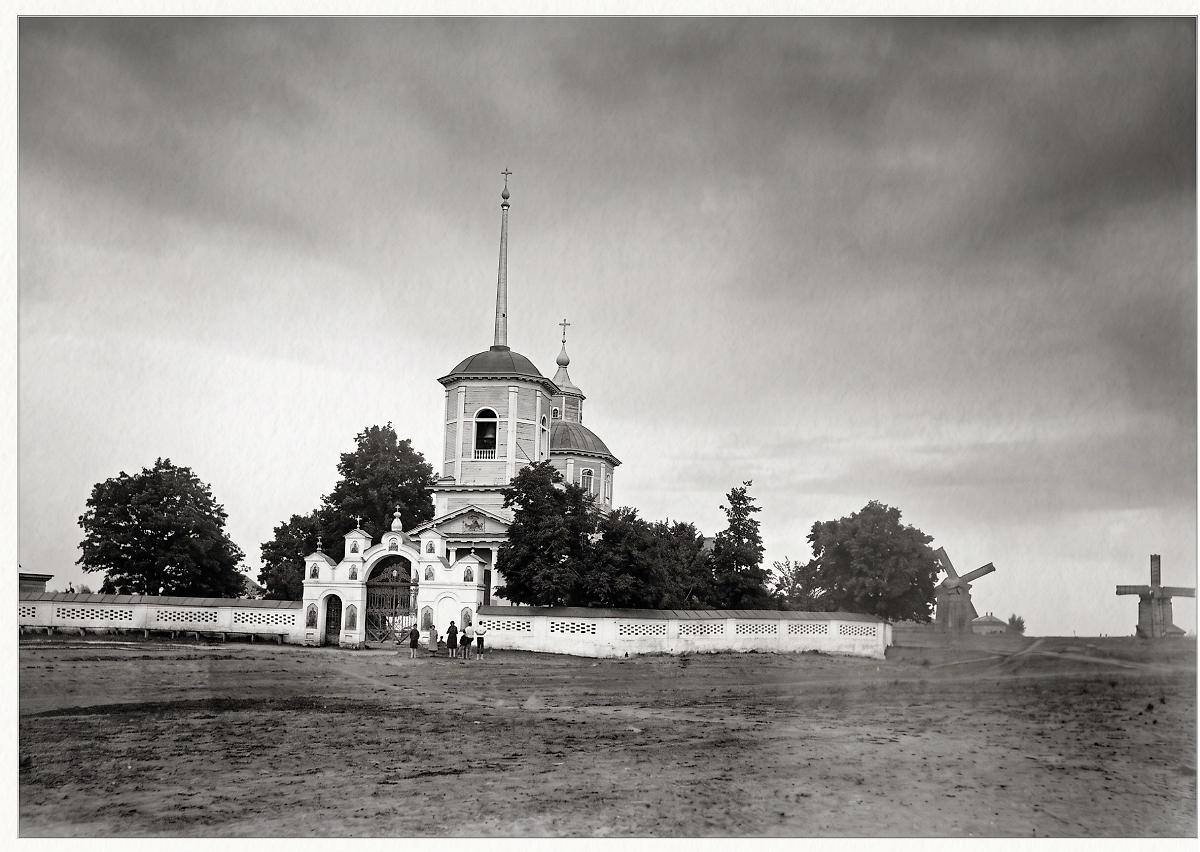 Начало ХХ в. Госкаталог. Государственный исторический музей, архивная фотография. Церковь Димитрия Солунского, Старый Курлак (Аннинский район, Воронежская область)