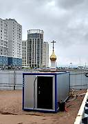 Василеостровский район. Неизвестная временная часовня