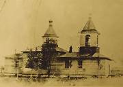 Церковь Серафима Саровского и Василия Блаженного, Старинное фото с сайта ldk-sokol.ru, Пятино, Сокольский район, Вологодская область