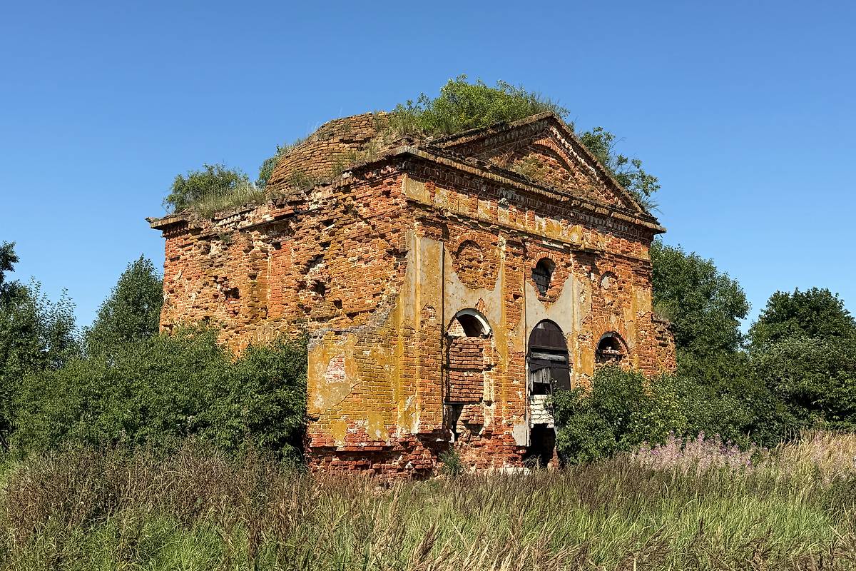 фасады. Церковь Рождества Пресвятой Богородицы, Малая Алешня (Ряжский район, Рязанская область)