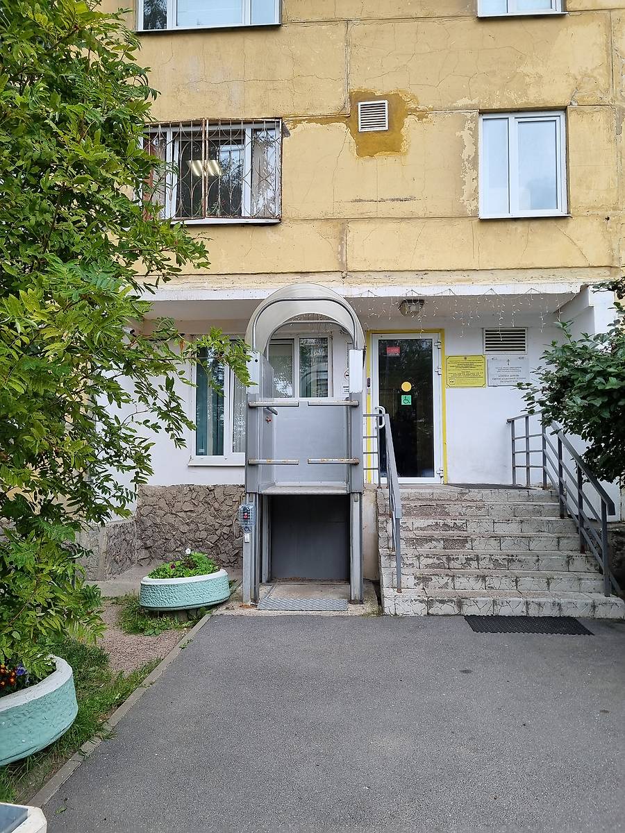фасады. Домовая церковь Ксении Петербургской при центре социального обслуживания, Красносельский район (Санкт-Петербург, г. Санкт-Петербург)