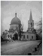 Церковь Всех Святых на старом кладбище, Старинное фото, Одесса, Одесский район, Украина, Одесская область