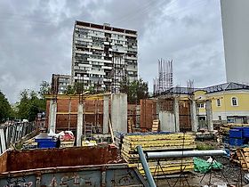 Москва. Церковь Елисаветы в Восточном Измайлове (строящаяся)