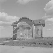 Неизвестная церковь, Фото 1943 года из архива SA-Kuva. Автор Orvo Saarikivi, Юргилица, Пряжинский район, Республика Карелия