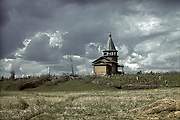 Неизвестная часовня, Фото 1942 года из архива SA-Kuva. Автор Erik Blomberg, Уссуна, Кондопожский район, Республика Карелия