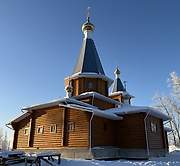 Церковь иконы Божией Матери "Всецарица", Вид с северо-востока, Русаново, Великолукский район и г. Великие Луки, Псковская область